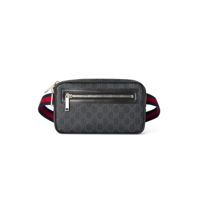 GUCCI GG BLACK SMALL BELT BAG ‎792094 (24*14*5.5cm)